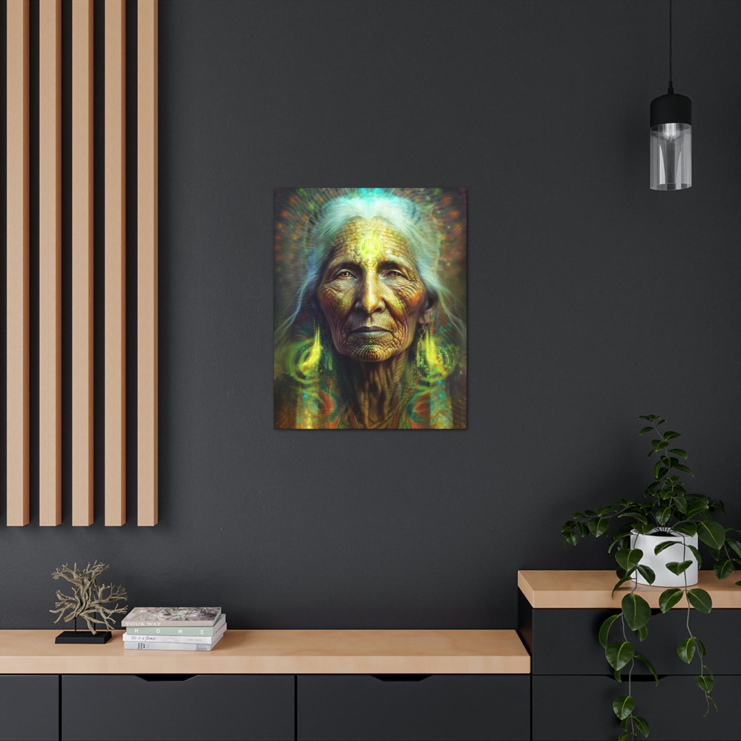 "SACRED WISDOM"" Canvas Gallery Wraps