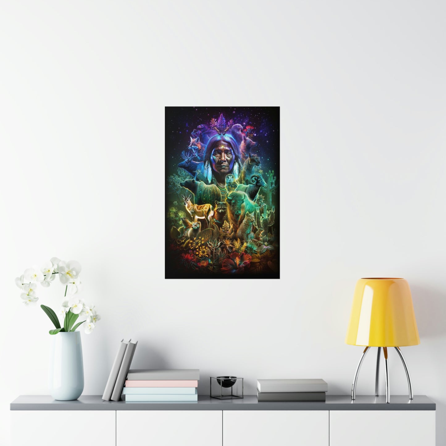 "GREAT SPIRIT" Premium Matte Vertical Posters