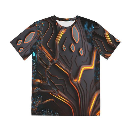 "X2.o7zvx" Men's Polyester Tee (AOP)