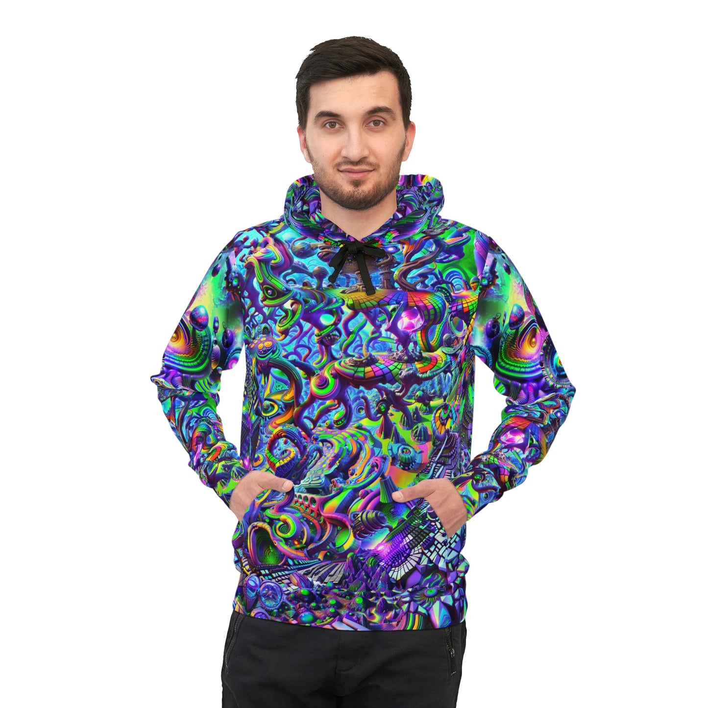 "PSYCHEDELIC WONDERLAND 2.0" Athletic Hoodie