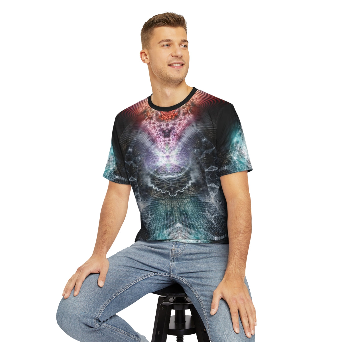 "x11.iL" Men's Polyester Tee (AOP)