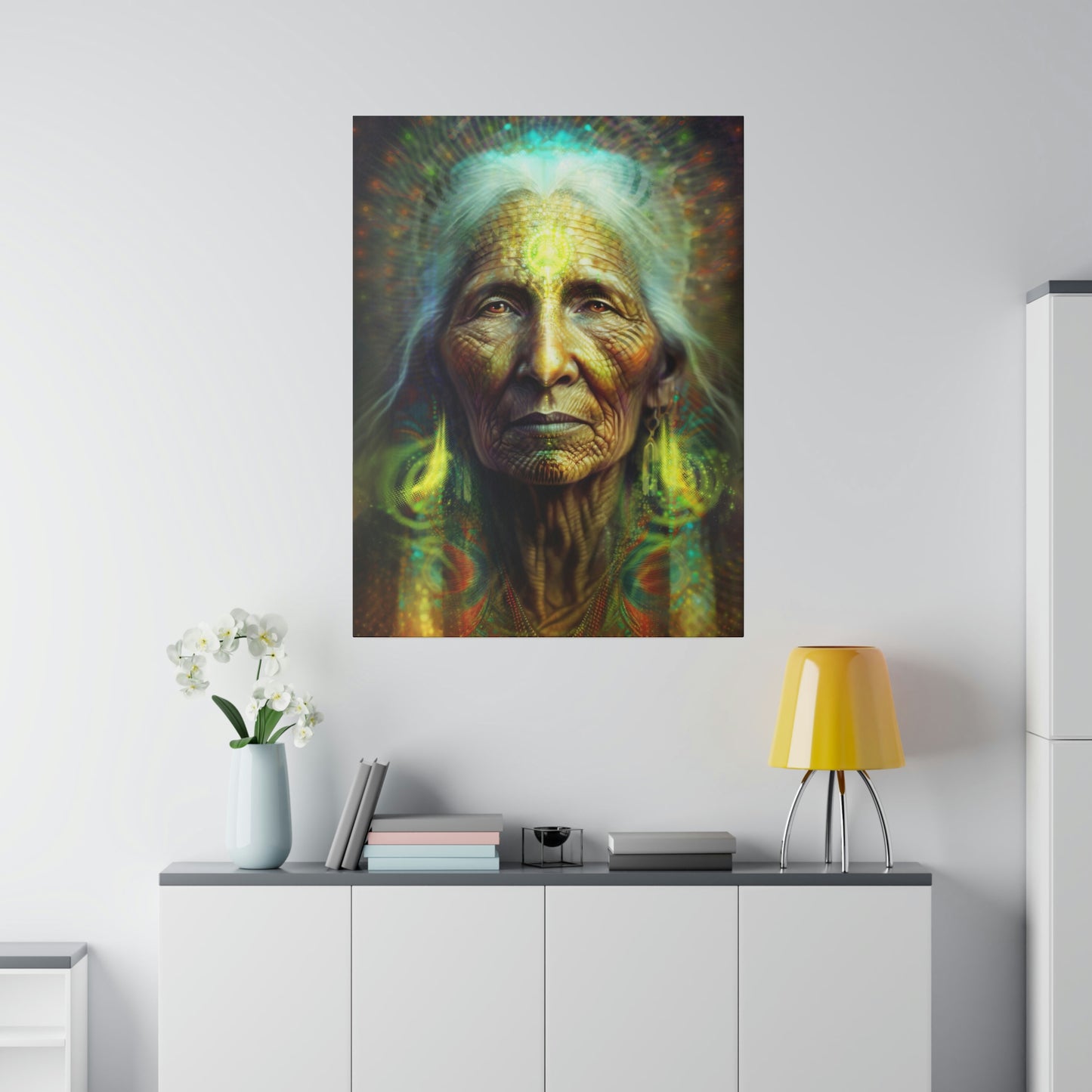 "SACRED WISDOM" Matte Canvas, Stretched, 0.75"