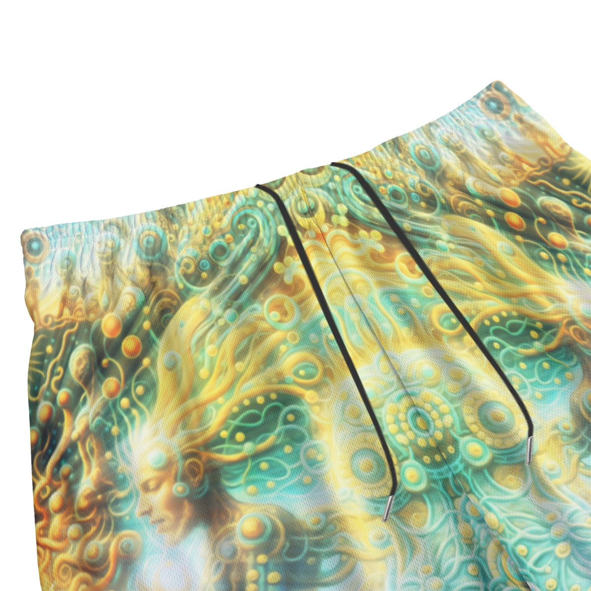 "ETERNAL INFLECTION" All-Over Print Men's Pocket Customizable Shorts