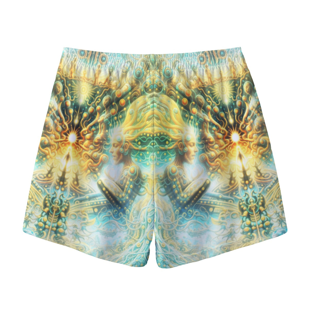 "ETERNAL INFLECTION" All-Over Print Men's Pocket Customizable Shorts