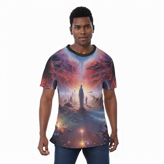 "DREAMSCAPER" All-Over Print Unisex T-Shirt|220GMS KPO03