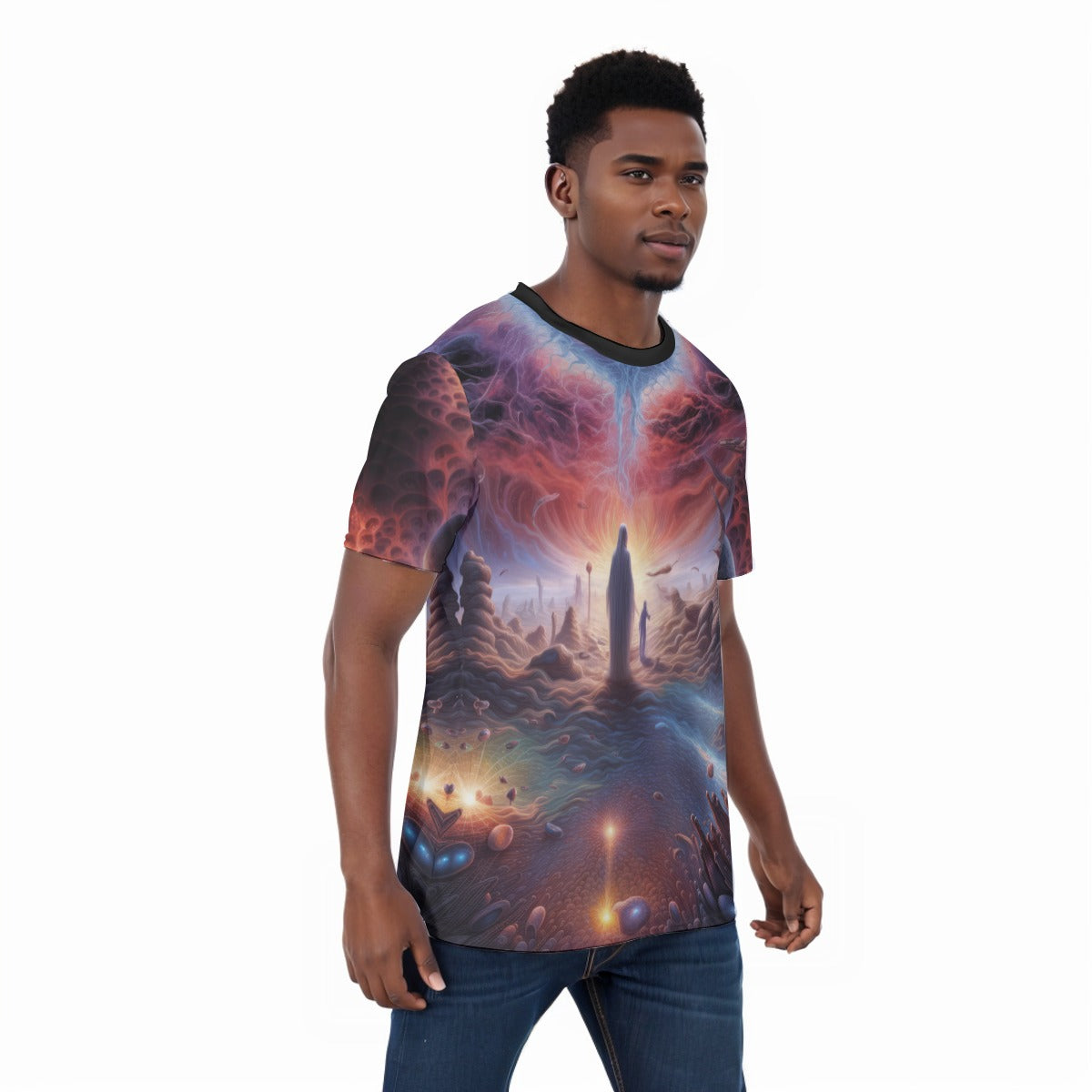 "DREAMSCAPER" All-Over Print Unisex T-Shirt|220GMS KPO03