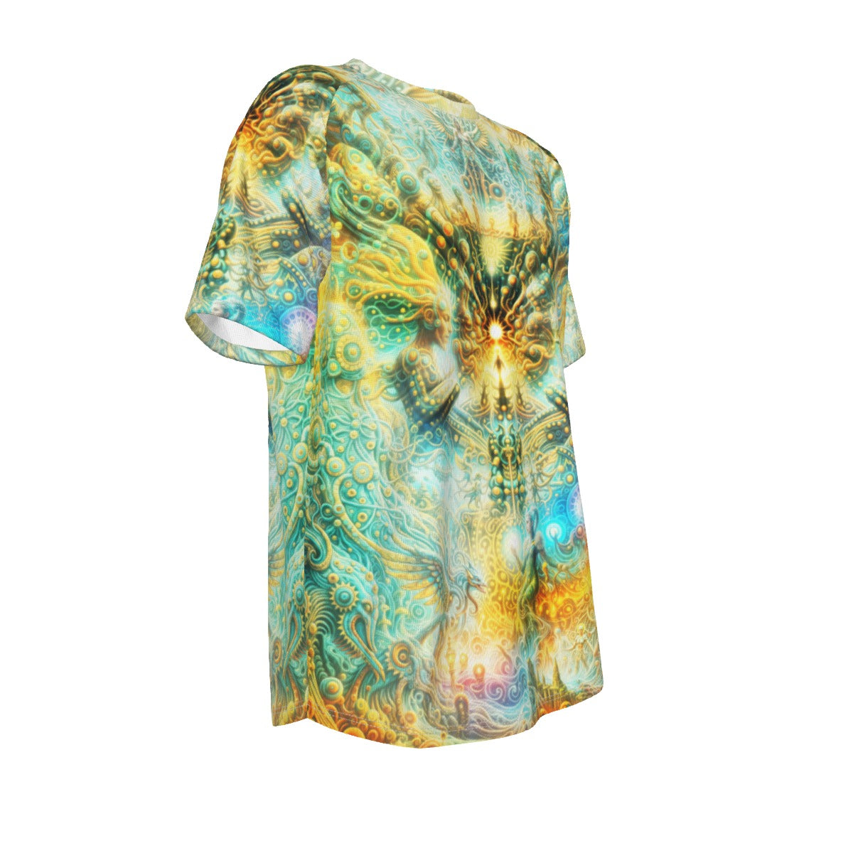 "ETERNAL INFLECTION" All-Over Print Men's O-neck Short Sleeve T-shirt