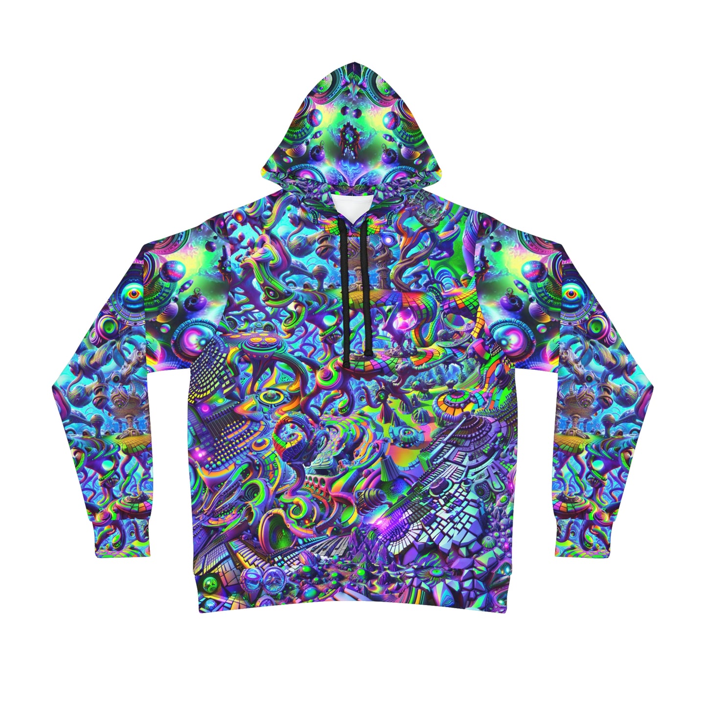 "PSYCHEDELIC WONDERLAND 2.0" Athletic Hoodie