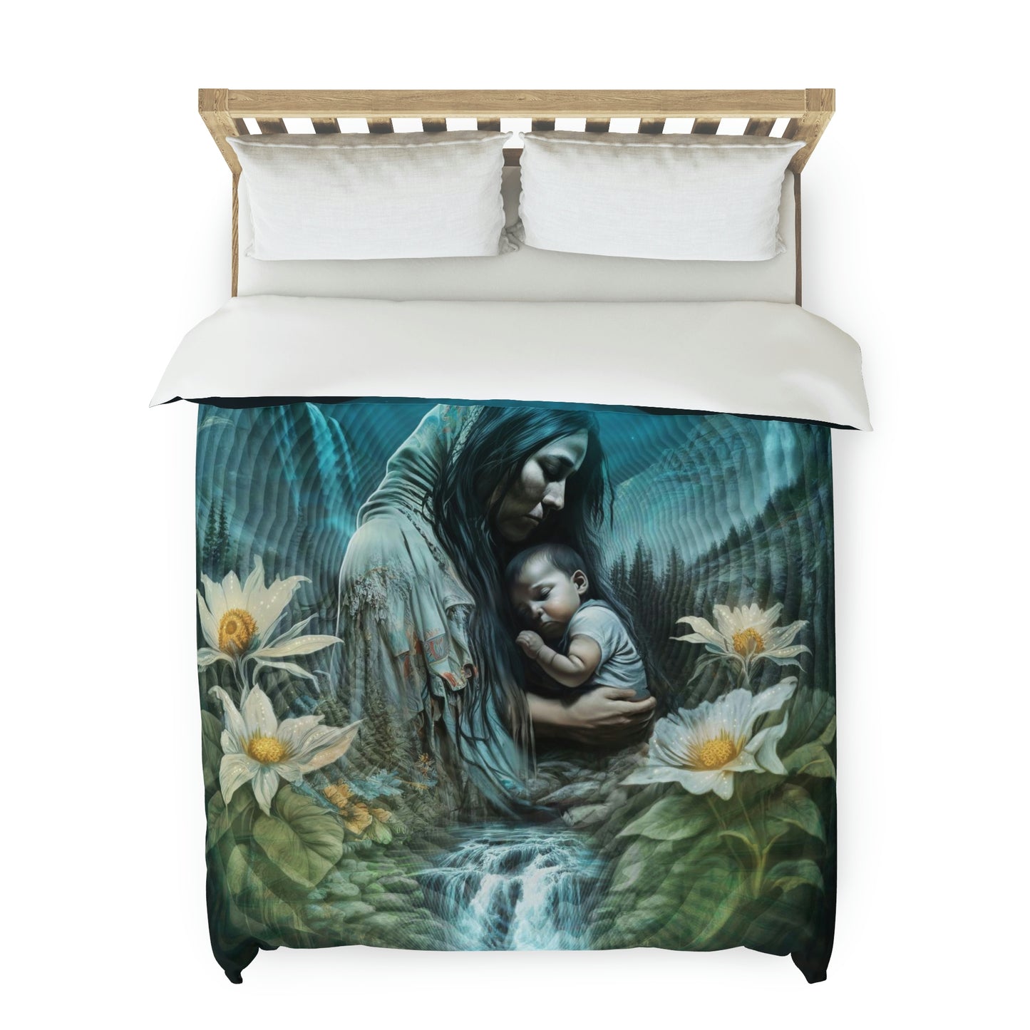 "NATURE NURTURE" Duvet Cover