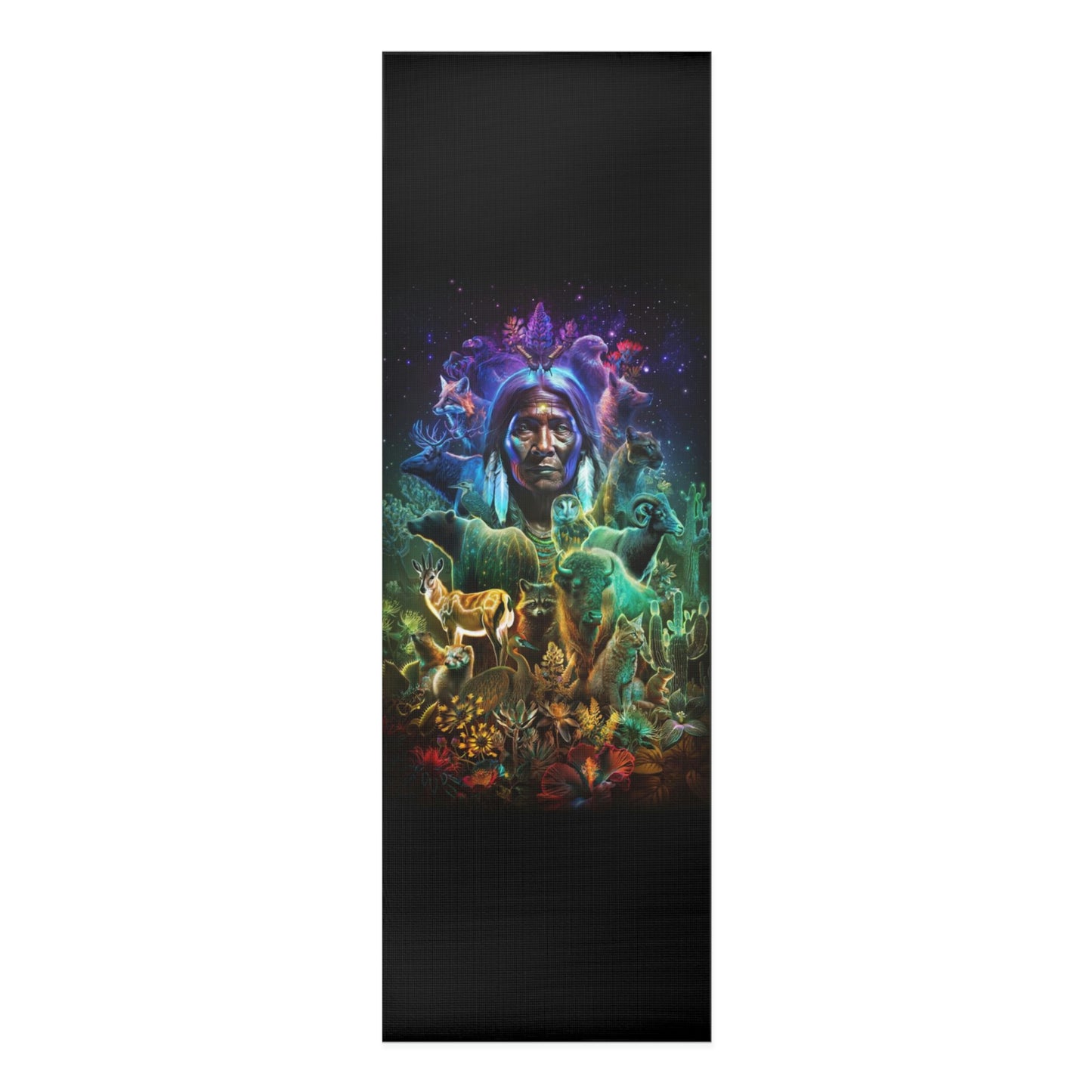 "GREAT SPIRIT" Foam Yoga Mat