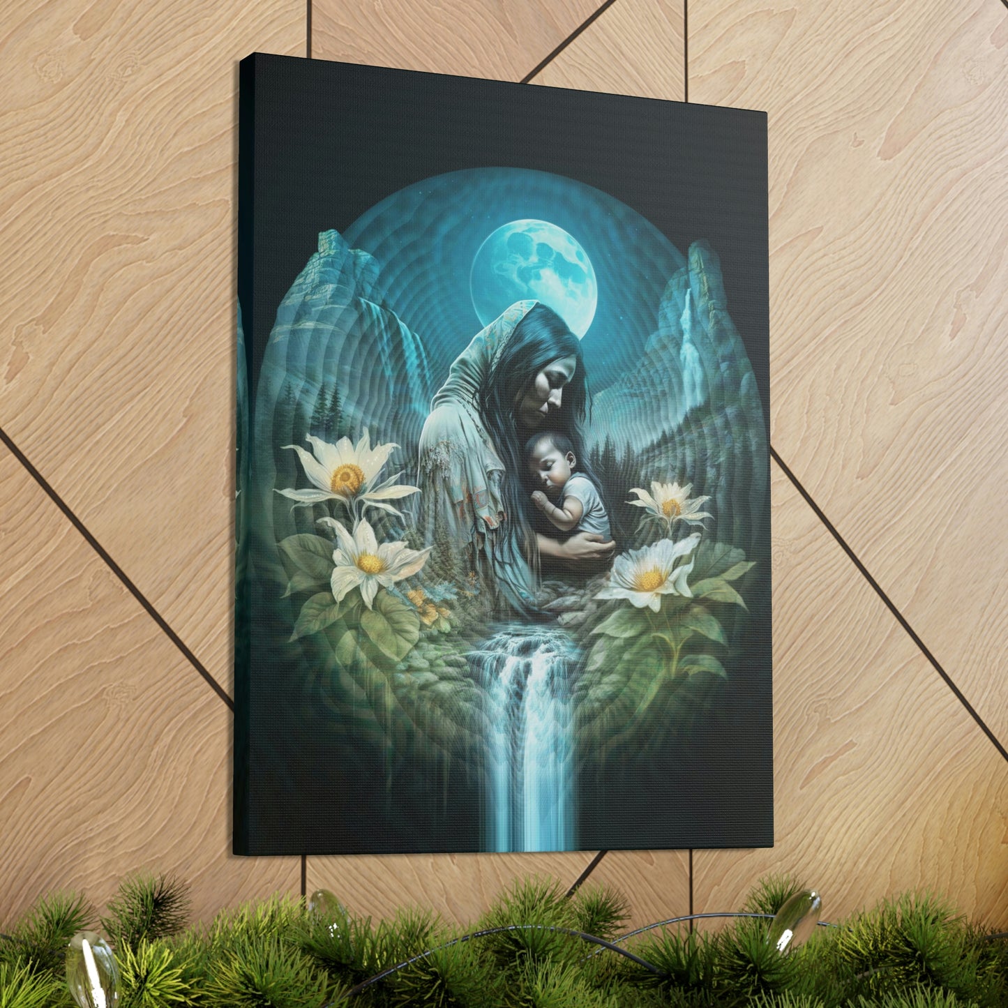 "NATURE NURTURE"" Canvas Gallery Wraps