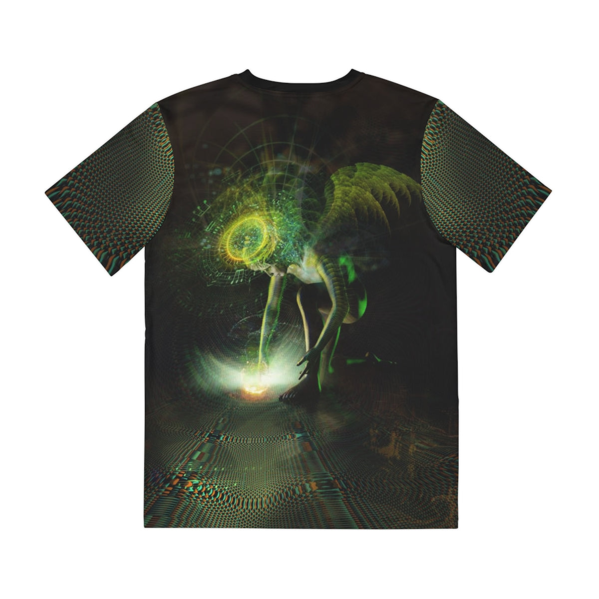 "FALLEN" Men's Polyester Tee (AOP)