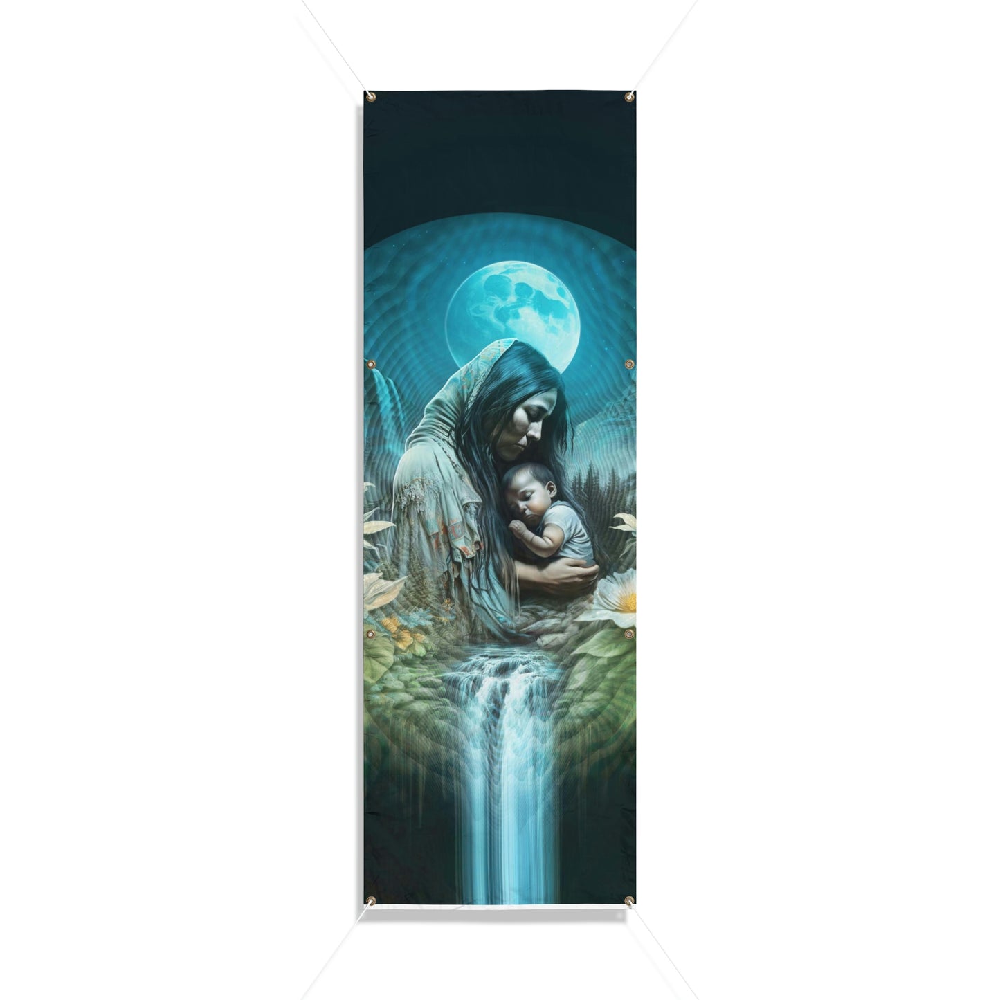 "NATURE NURTURE" Vinyl Banners