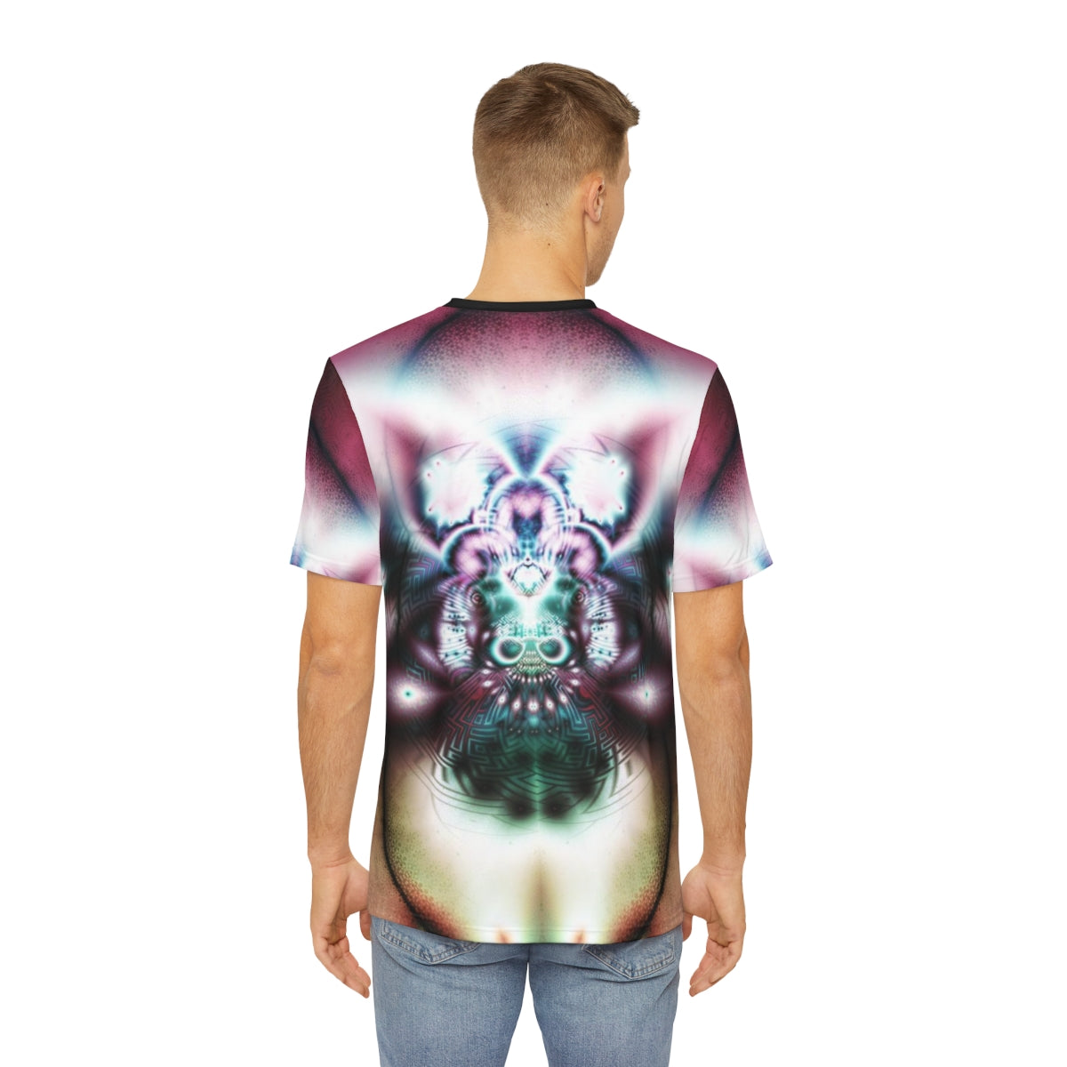 "XDMTER" Men's Polyester Tee (AOP)