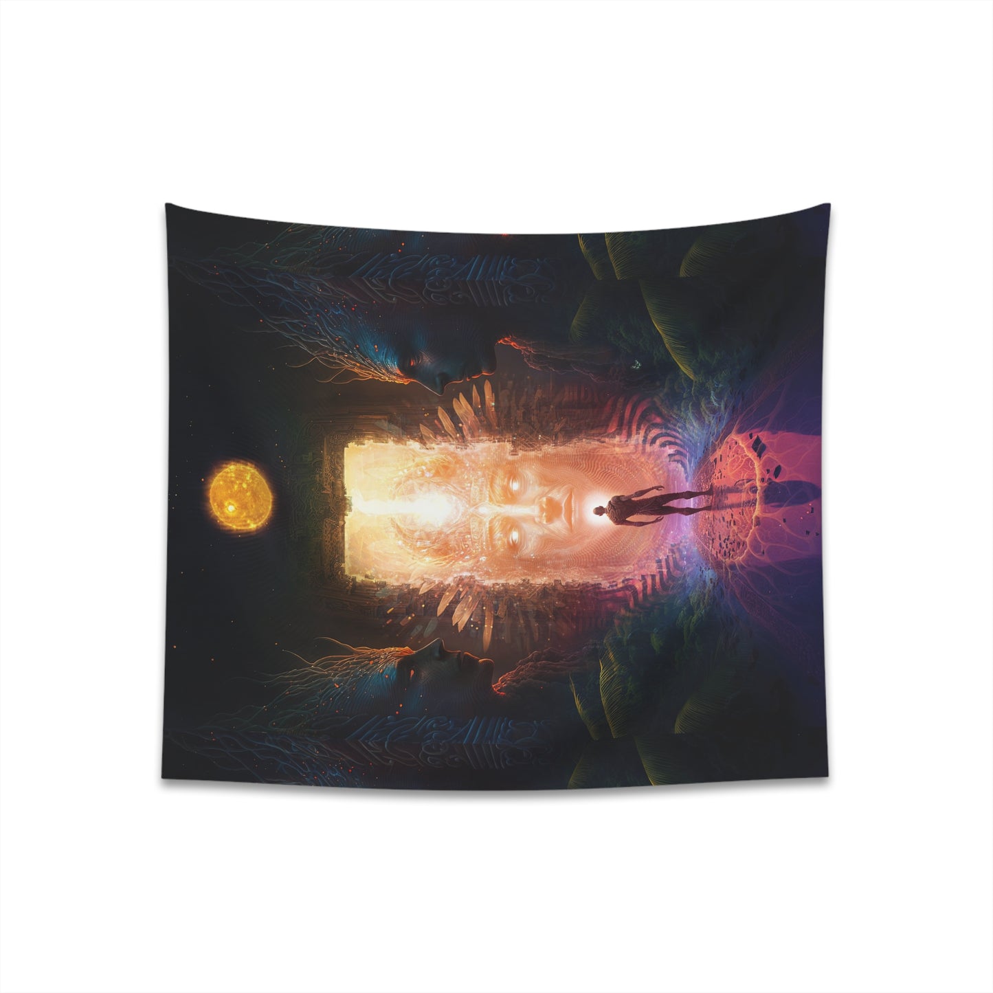 "BIOSONIC" Printed Wall Tapestry