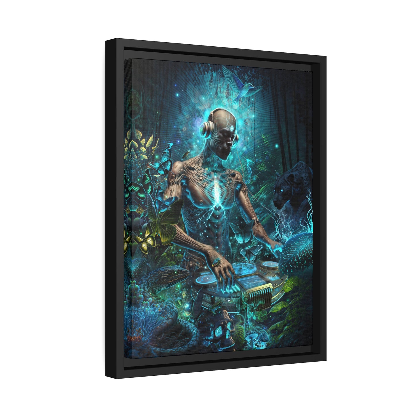 "BIOSONIC" Matte Canvas, Black Frame