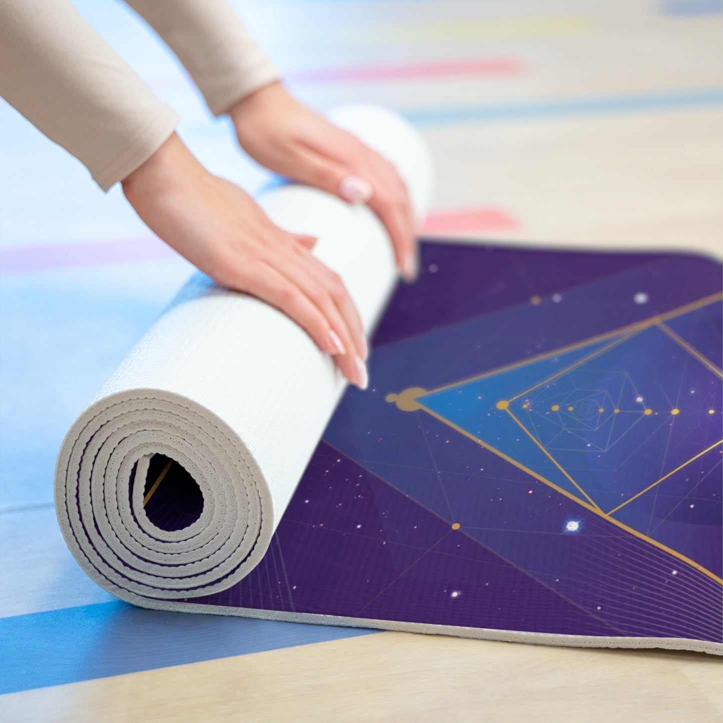 "NUMBERS" Foam Yoga Mat