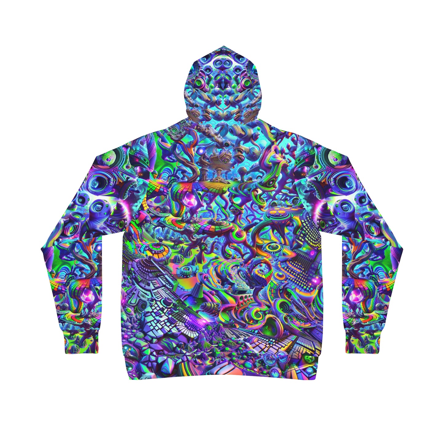 "PSYCHEDELIC WONDERLAND 2.0" Athletic Hoodie