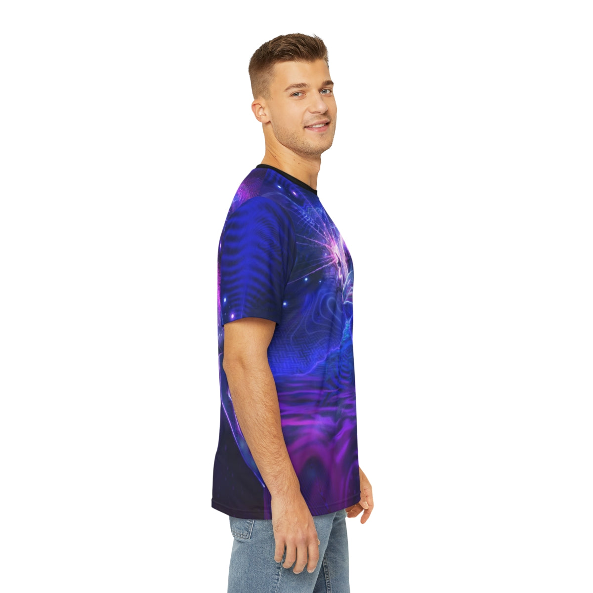 "DREAM EXCHANGE" Men's Polyester Tee (AOP)