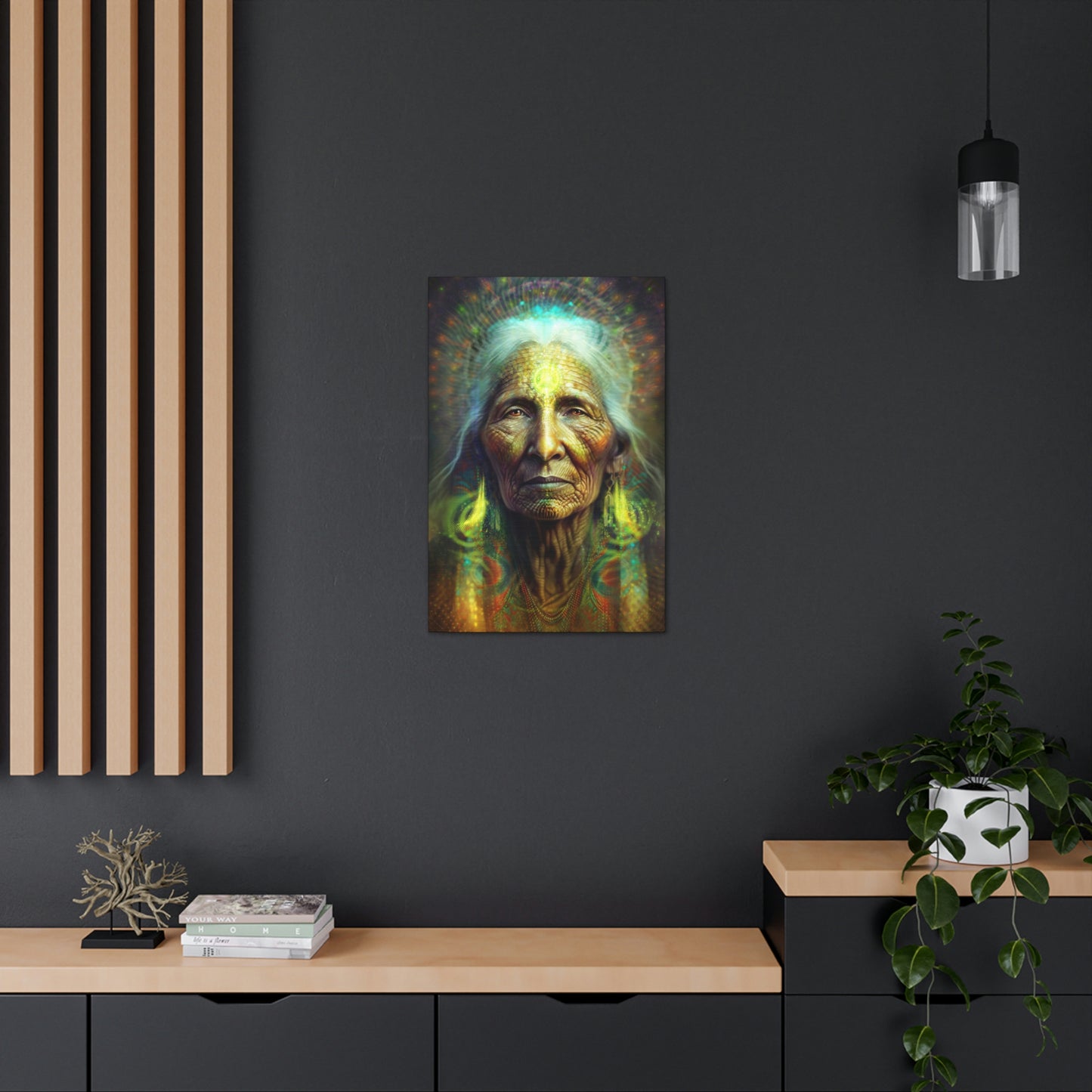 "SACRED WISDOM"" Canvas Gallery Wraps