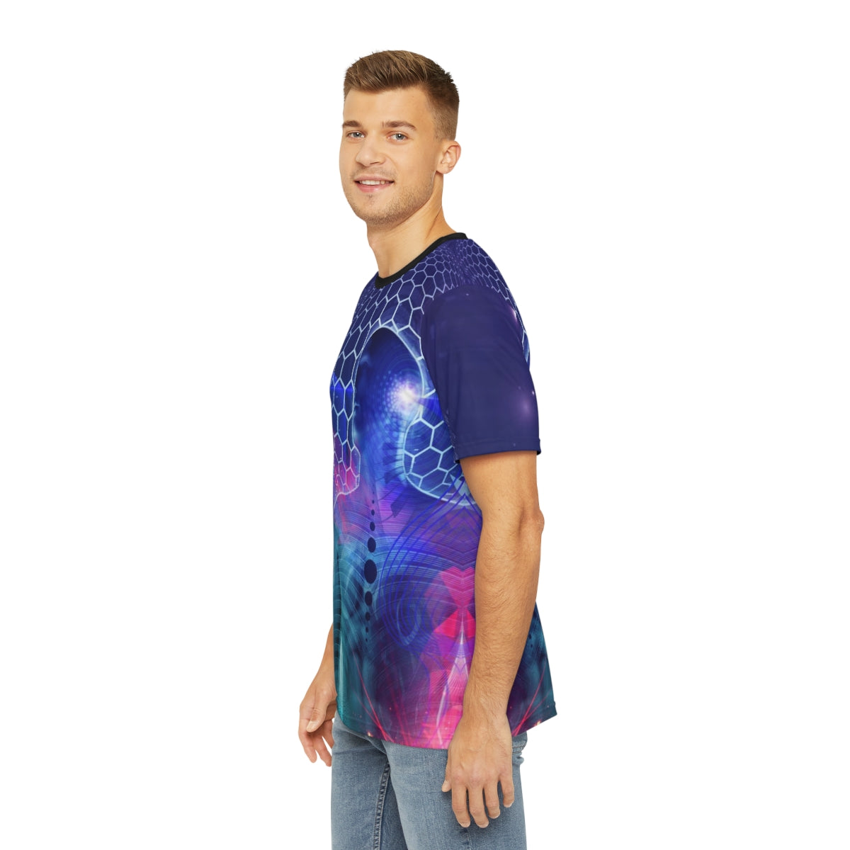 "Untitled" Men's Polyester Tee (AOP)