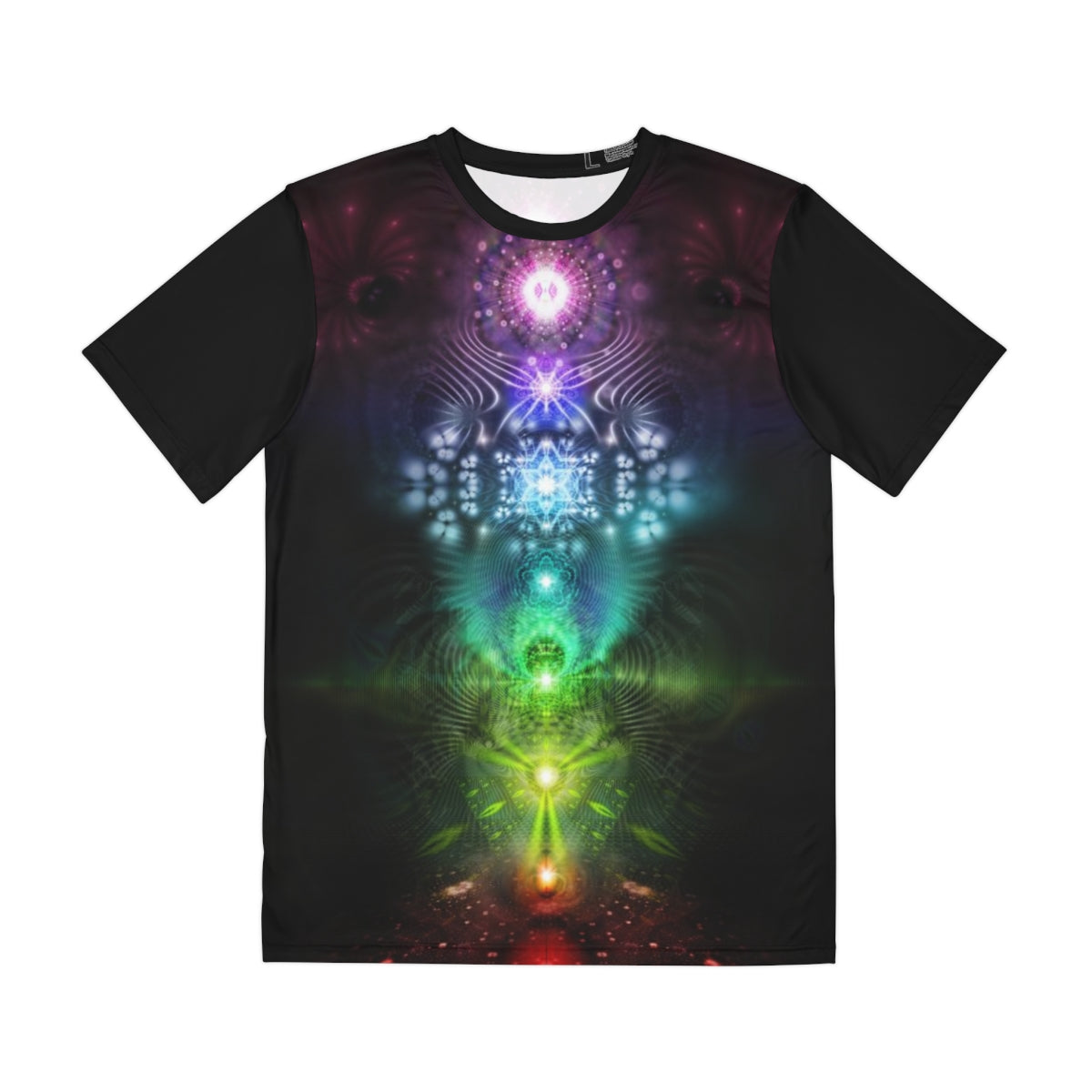 "CHAKRAS" Men's Polyester Tee (AOP)