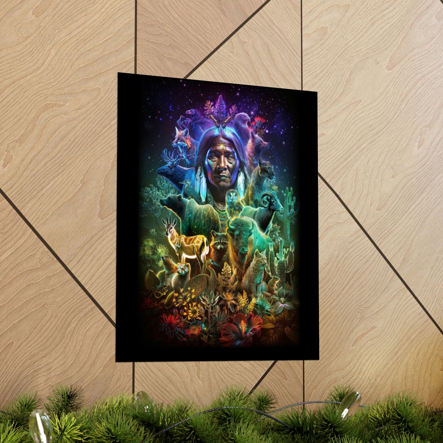 "GREAT SPIRIT" Premium Matte Vertical Posters