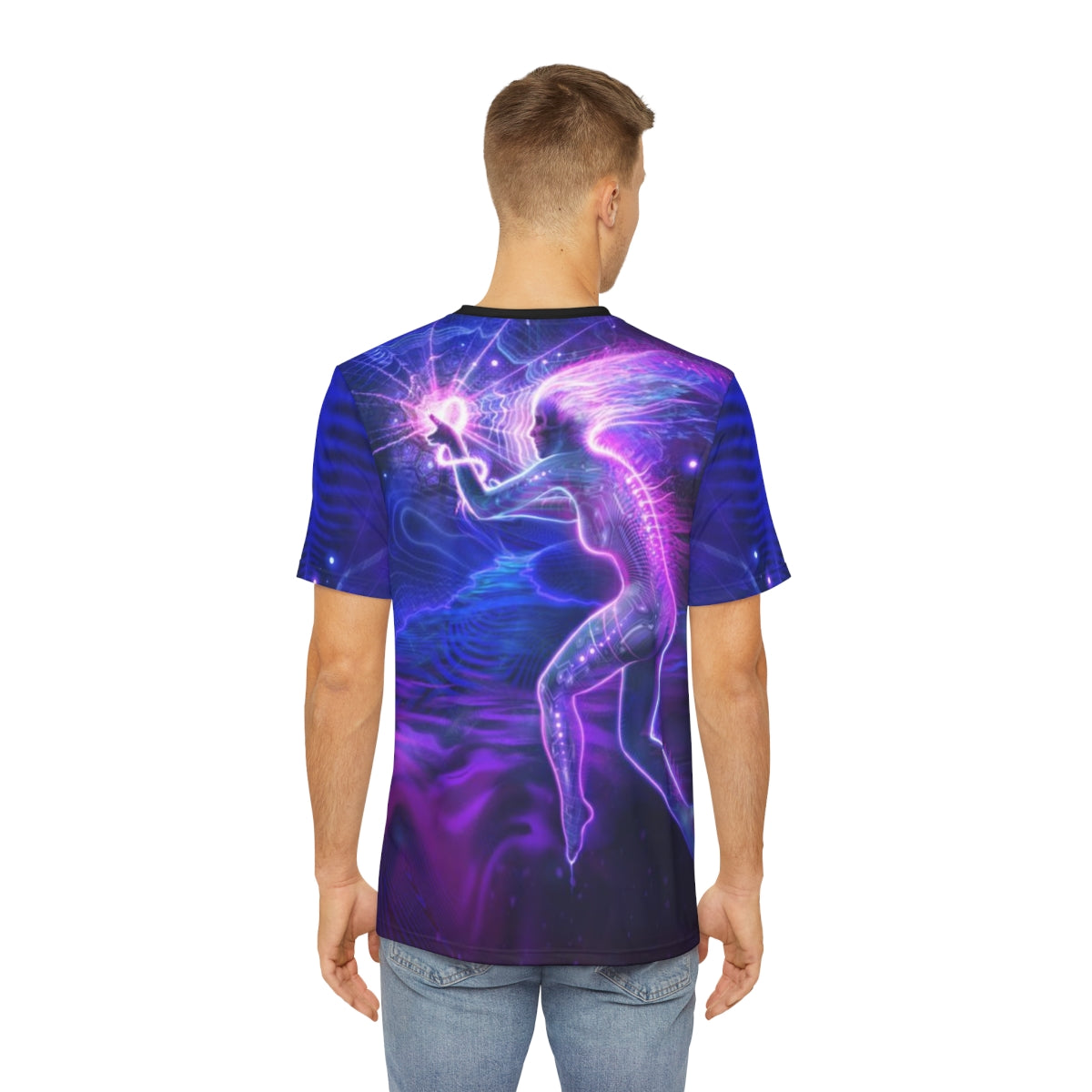 "DREAM EXCHANGE" Men's Polyester Tee (AOP)