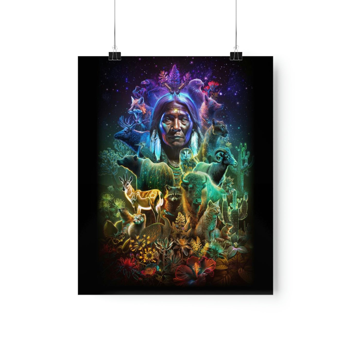 "GREAT SPIRIT" Premium Matte Vertical Posters