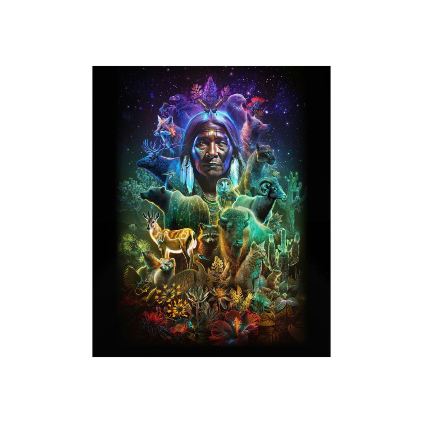 "GREAT SPIRIT" Premium Matte Vertical Posters