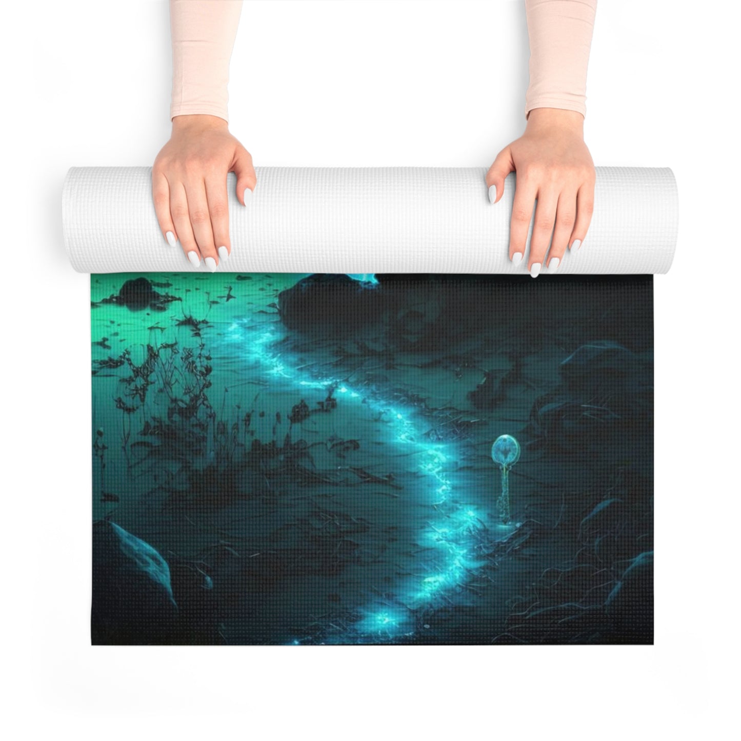 "LIFE" Foam Yoga Mat