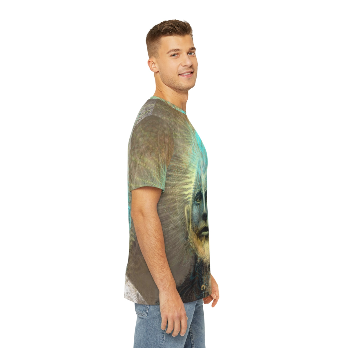 "Untitled" Men's Polyester Tee (AOP)