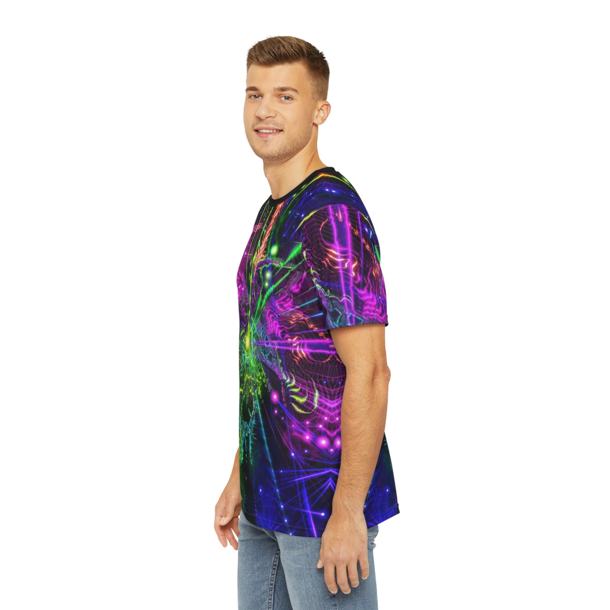 "xexed.52.13.28" Men's Polyester Tee (AOP)