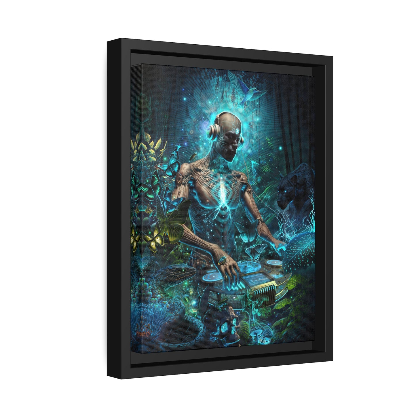 "BIOSONIC" Matte Canvas, Black Frame