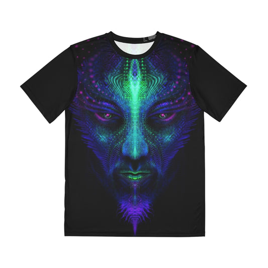 "DIGITAL SHAMAN" Men's Polyester Tee (AOP)