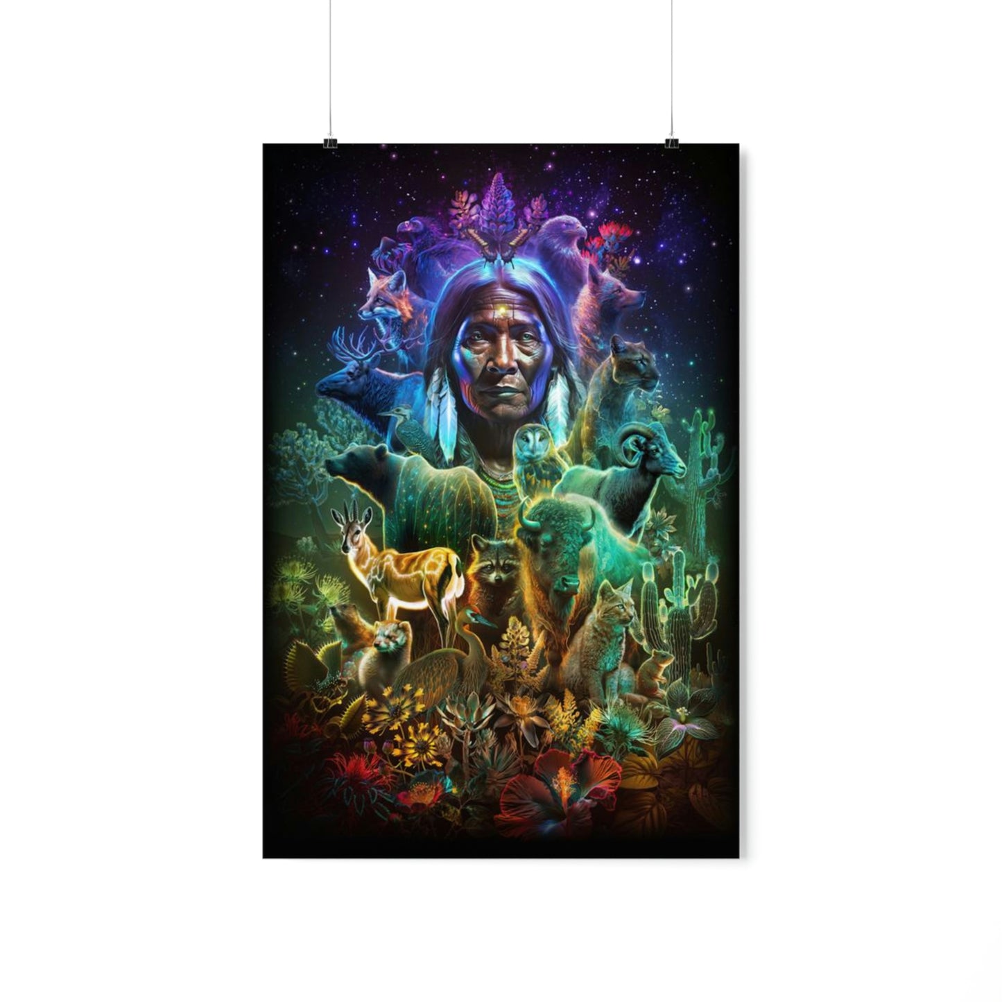 "GREAT SPIRIT" Premium Matte Vertical Posters