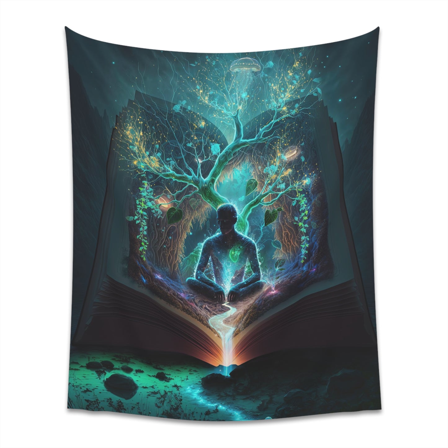 "LIFE" Printed Wall Tapestry