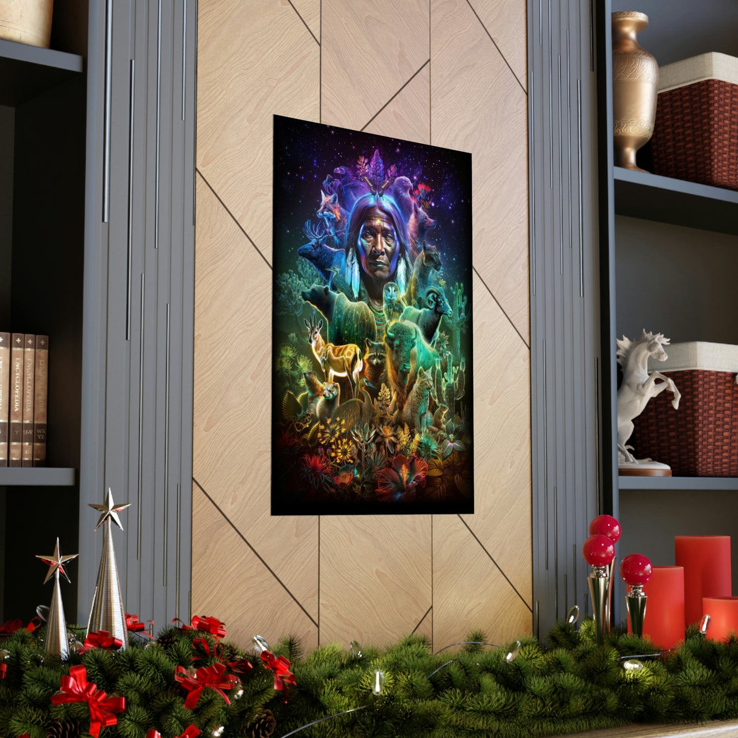 "GREAT SPIRIT" Premium Matte Vertical Posters