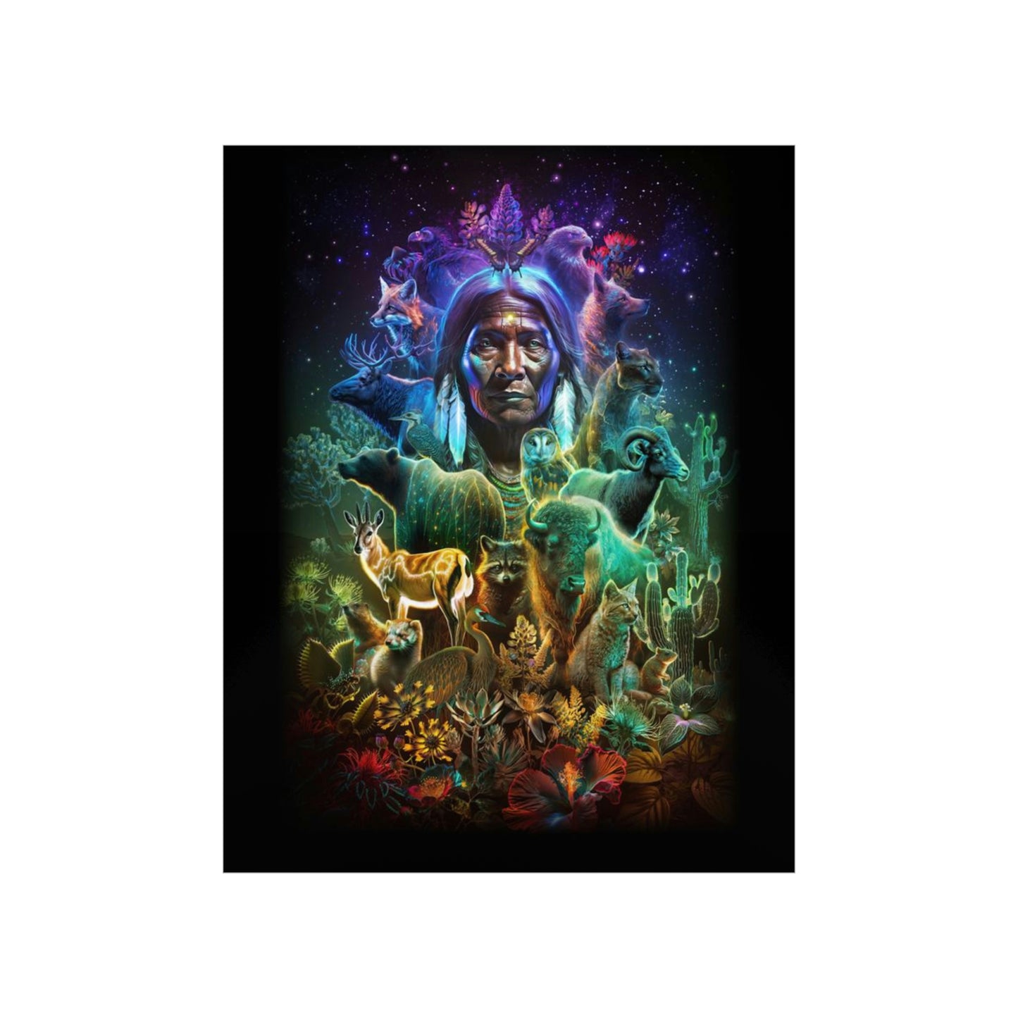 "GREAT SPIRIT" Premium Matte Vertical Posters