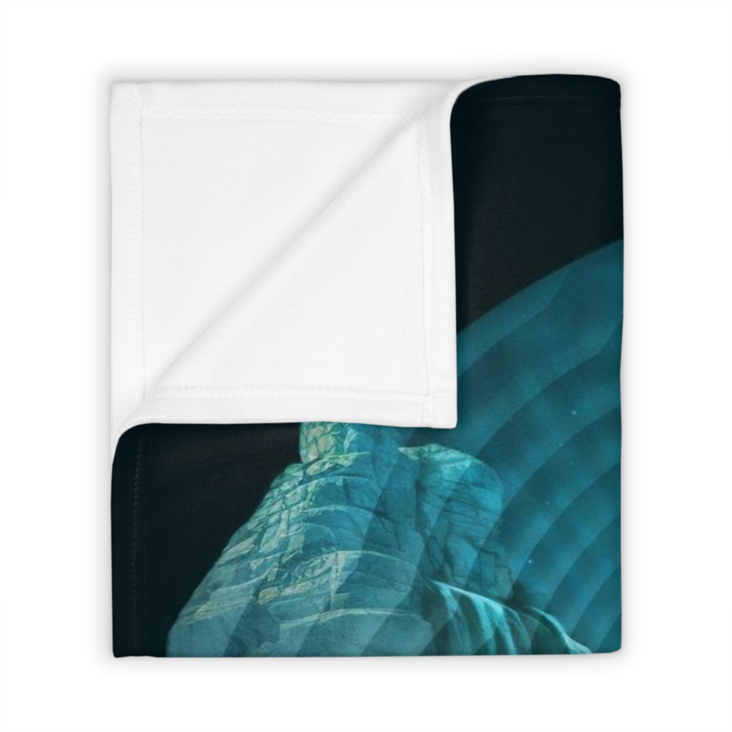 "NATURE NURTURE" Throw Blanket