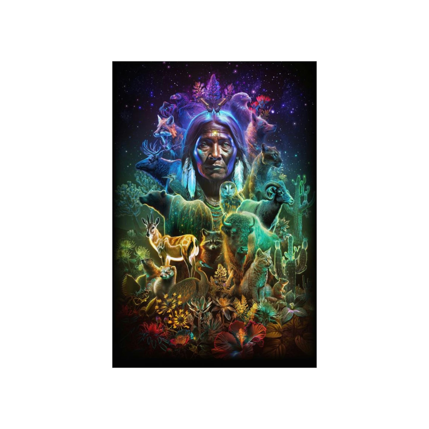 "GREAT SPIRIT" Premium Matte Vertical Posters