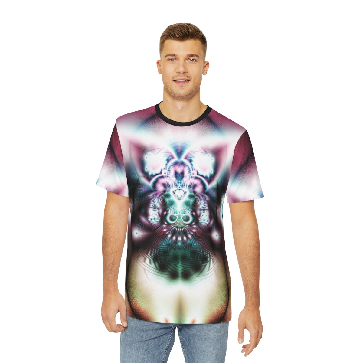 "XDMTER" Men's Polyester Tee (AOP)