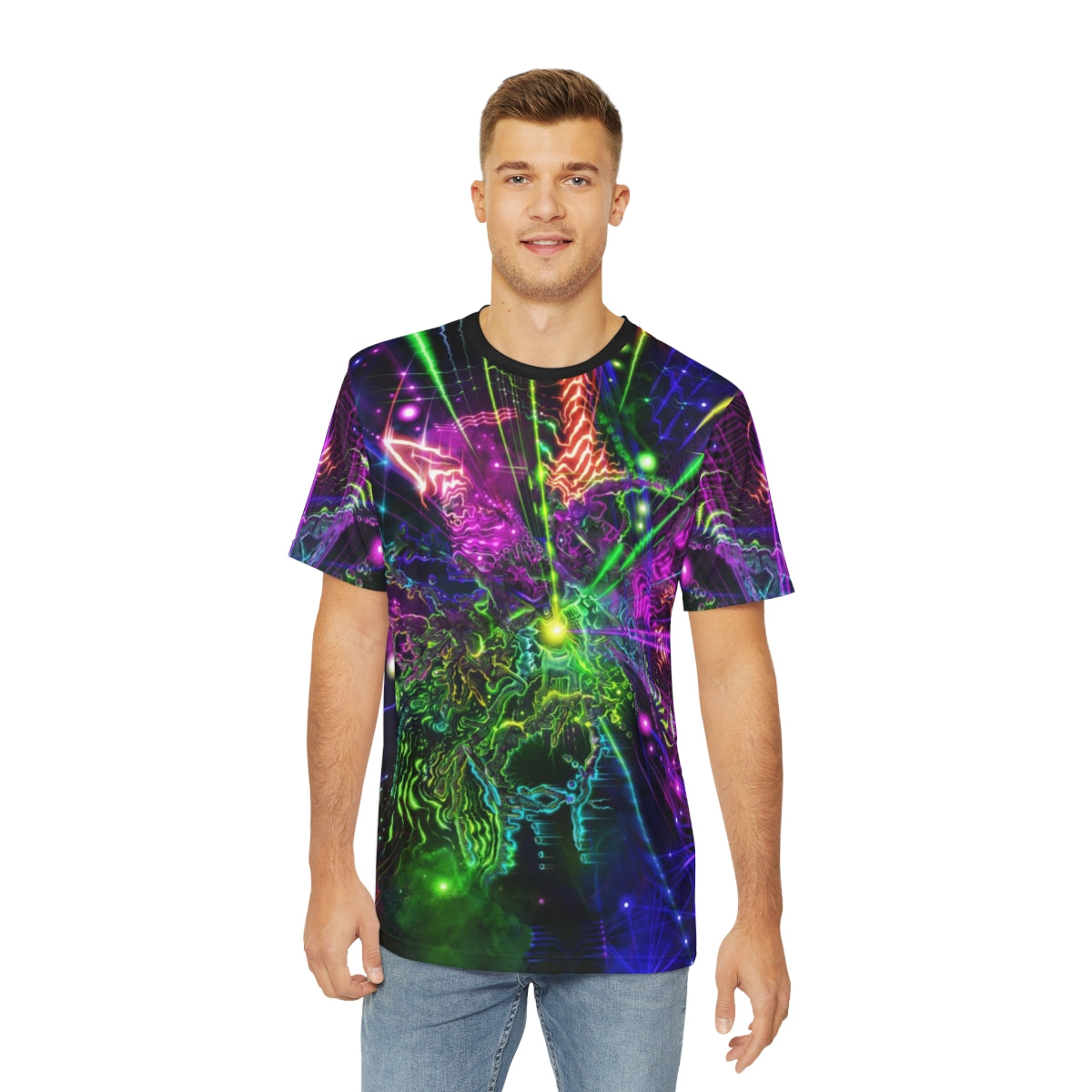 "xexed.52.13.28" Men's Polyester Tee (AOP)