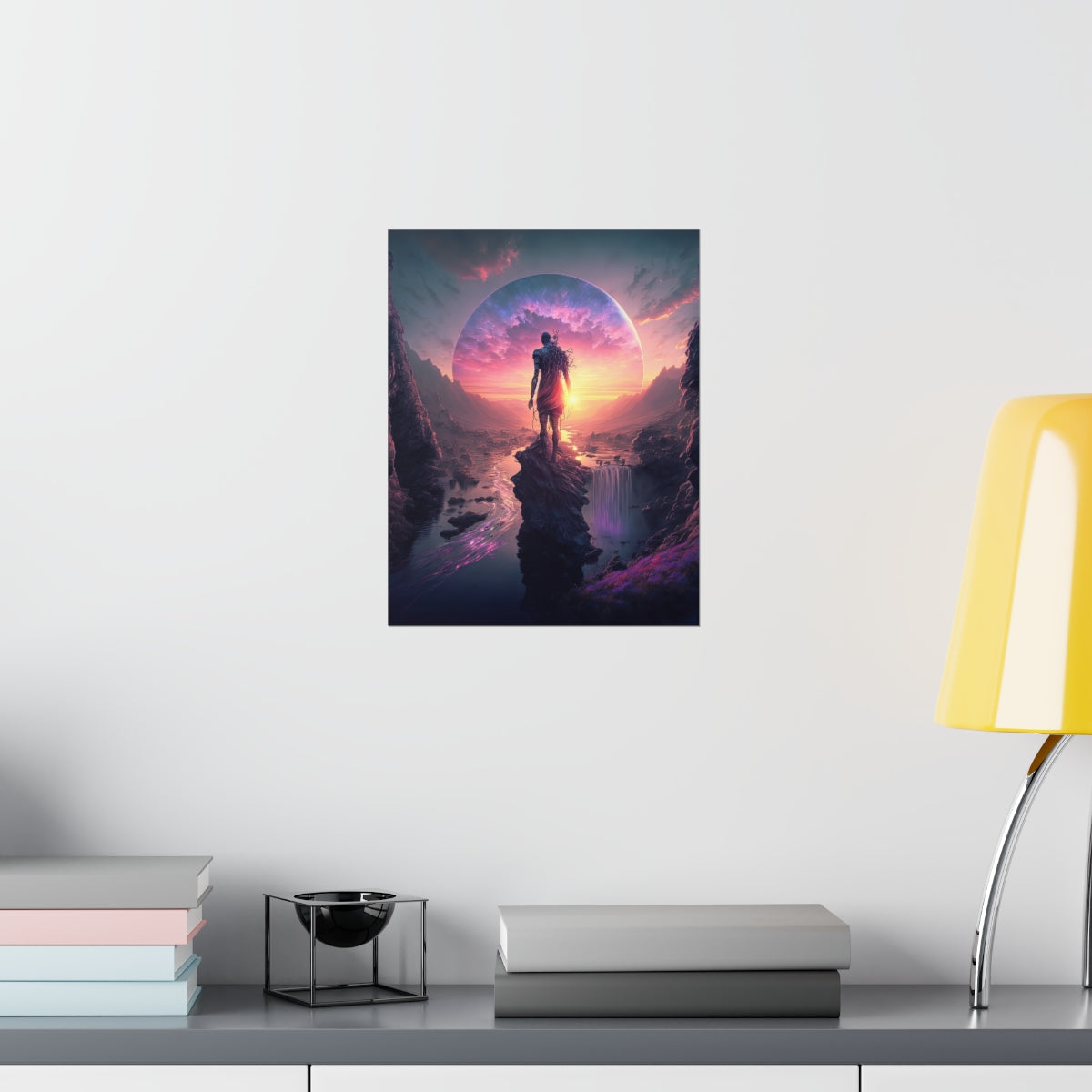 "HE WHO WANDERS IS NOT LOST" Premium Matte Vertical Posters