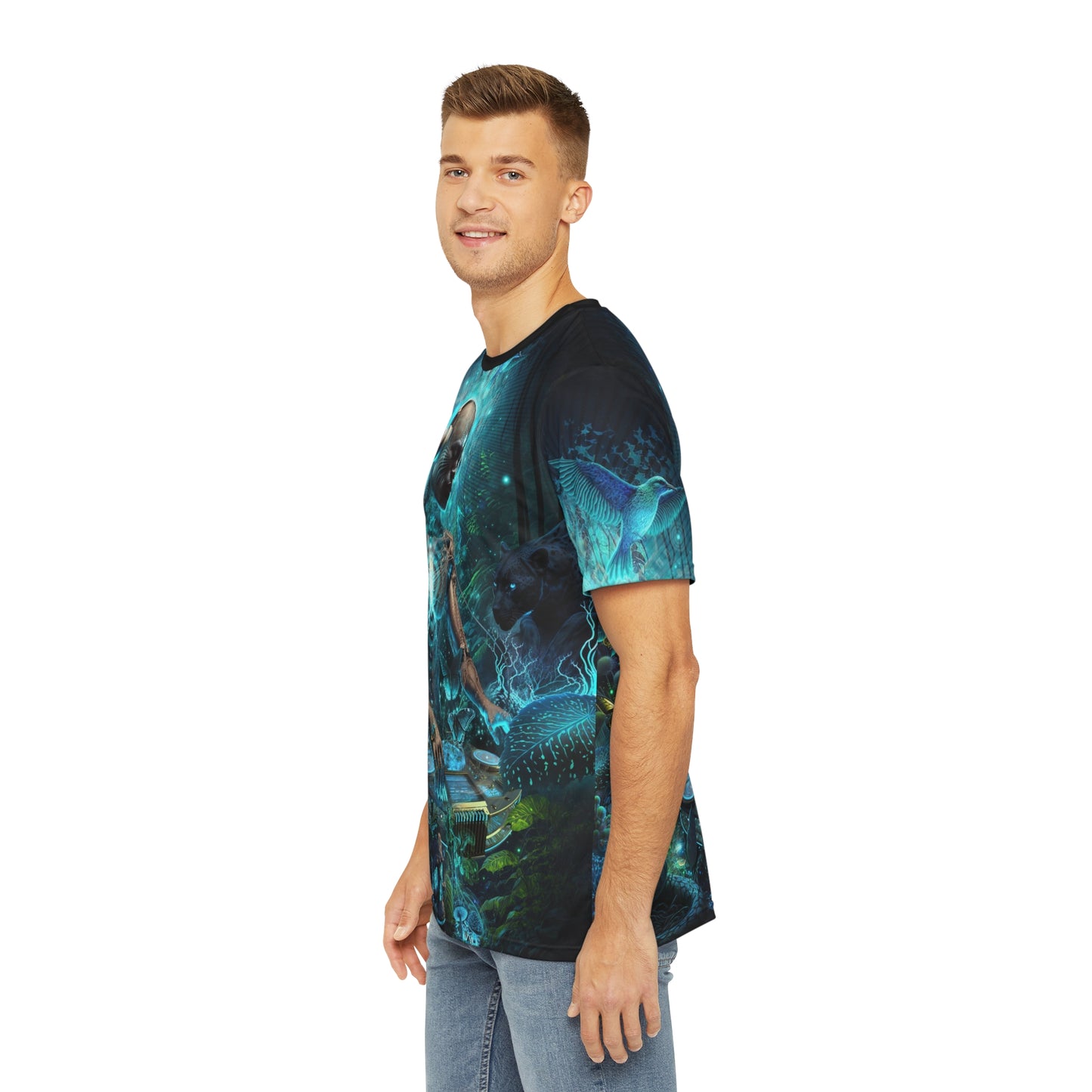 "BIOSONIC" Men's Polyester Tee (AOP)