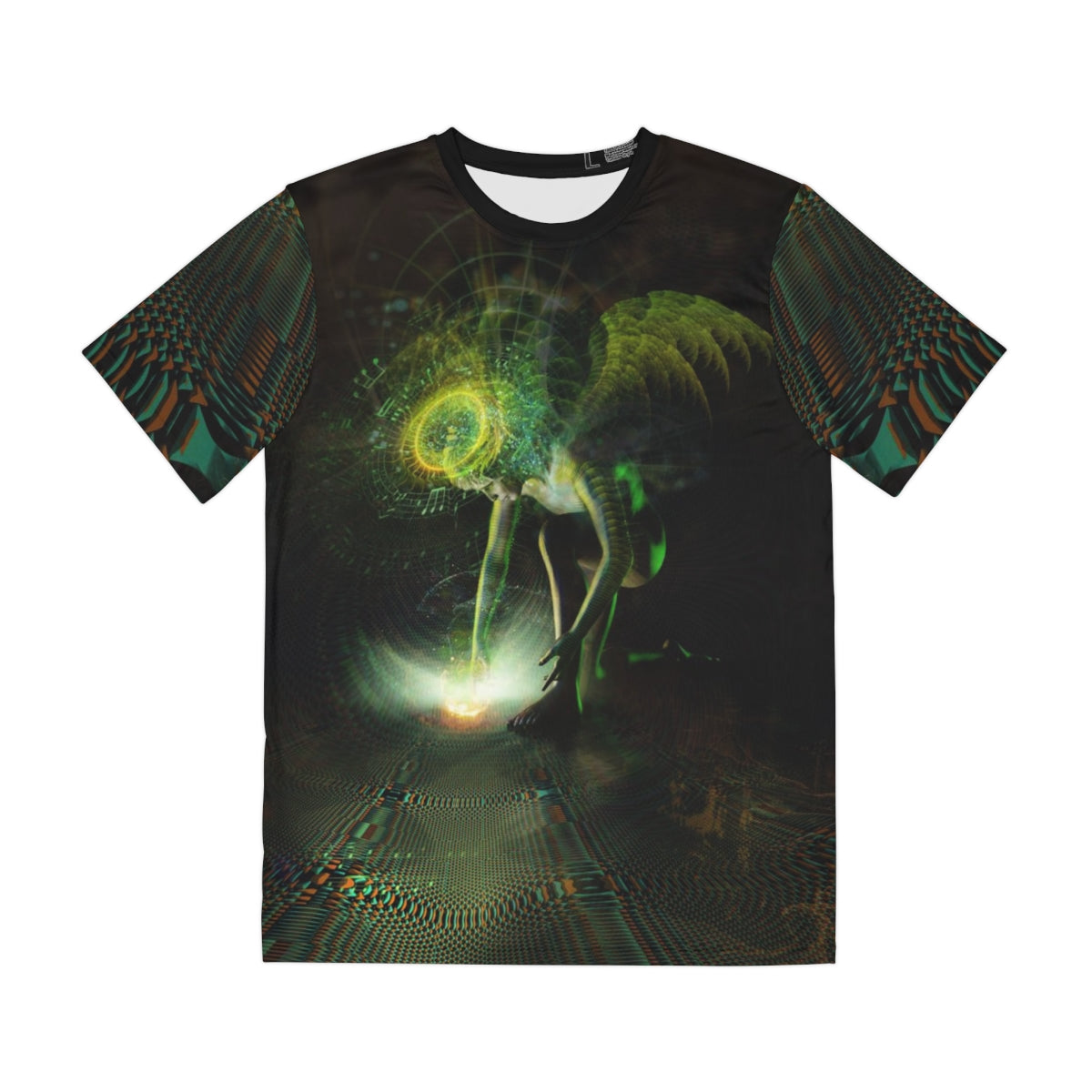 "FALLEN" Men's Polyester Tee (AOP)