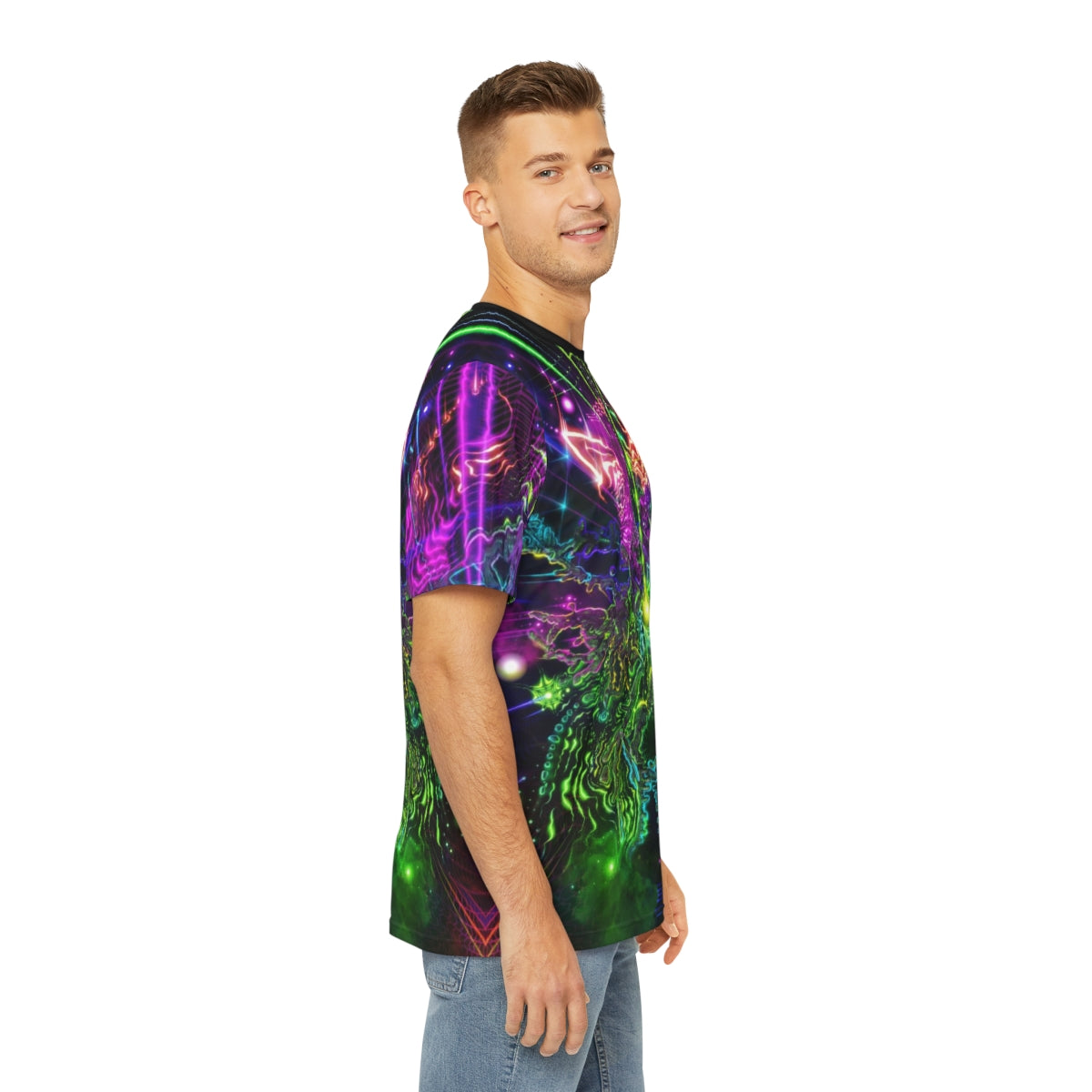 "xexed.52.13.28" Men's Polyester Tee (AOP)