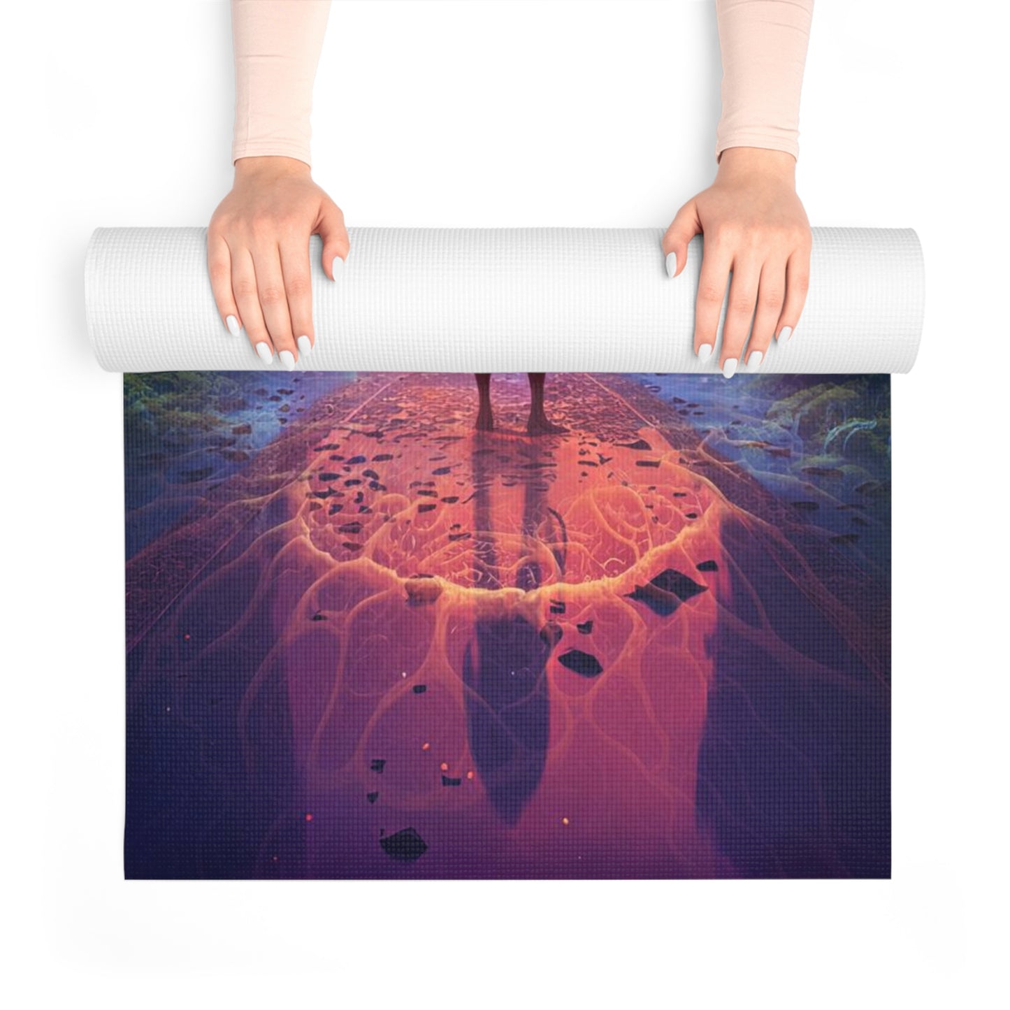 "OPENING" Foam Yoga Mat