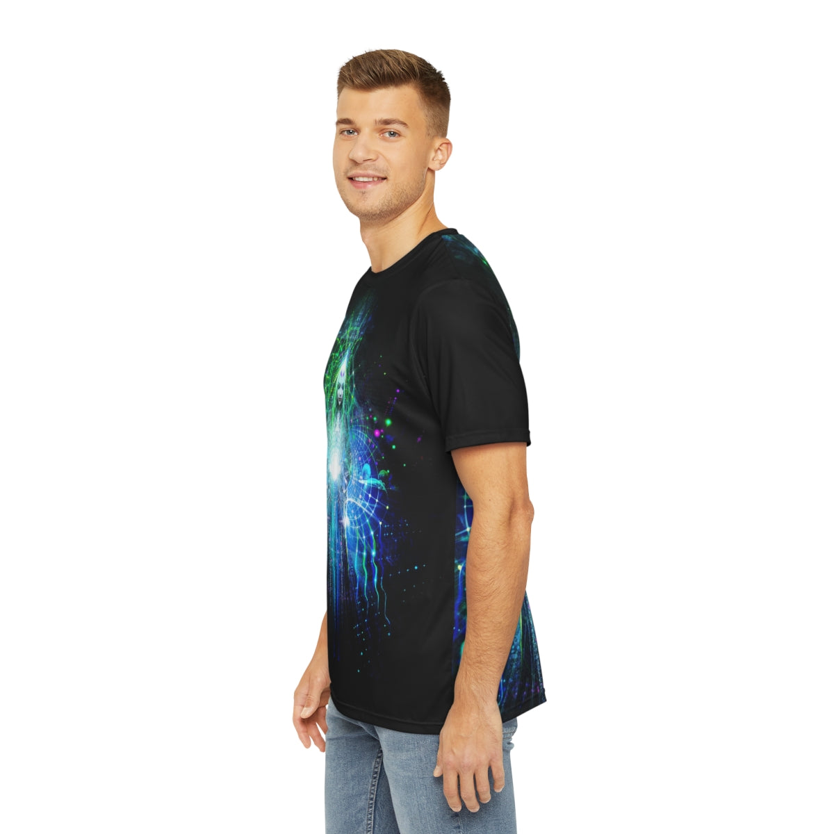 "STRANGE GOBLIN" Men's Polyester Tee (AOP)