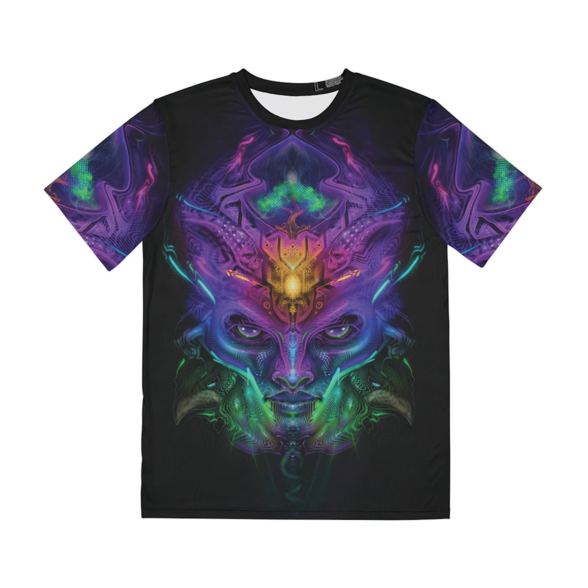 "ESOTERIC" Collaboration with Bryan Itch and David Crystalface Men's Polyester Tee (AOP)